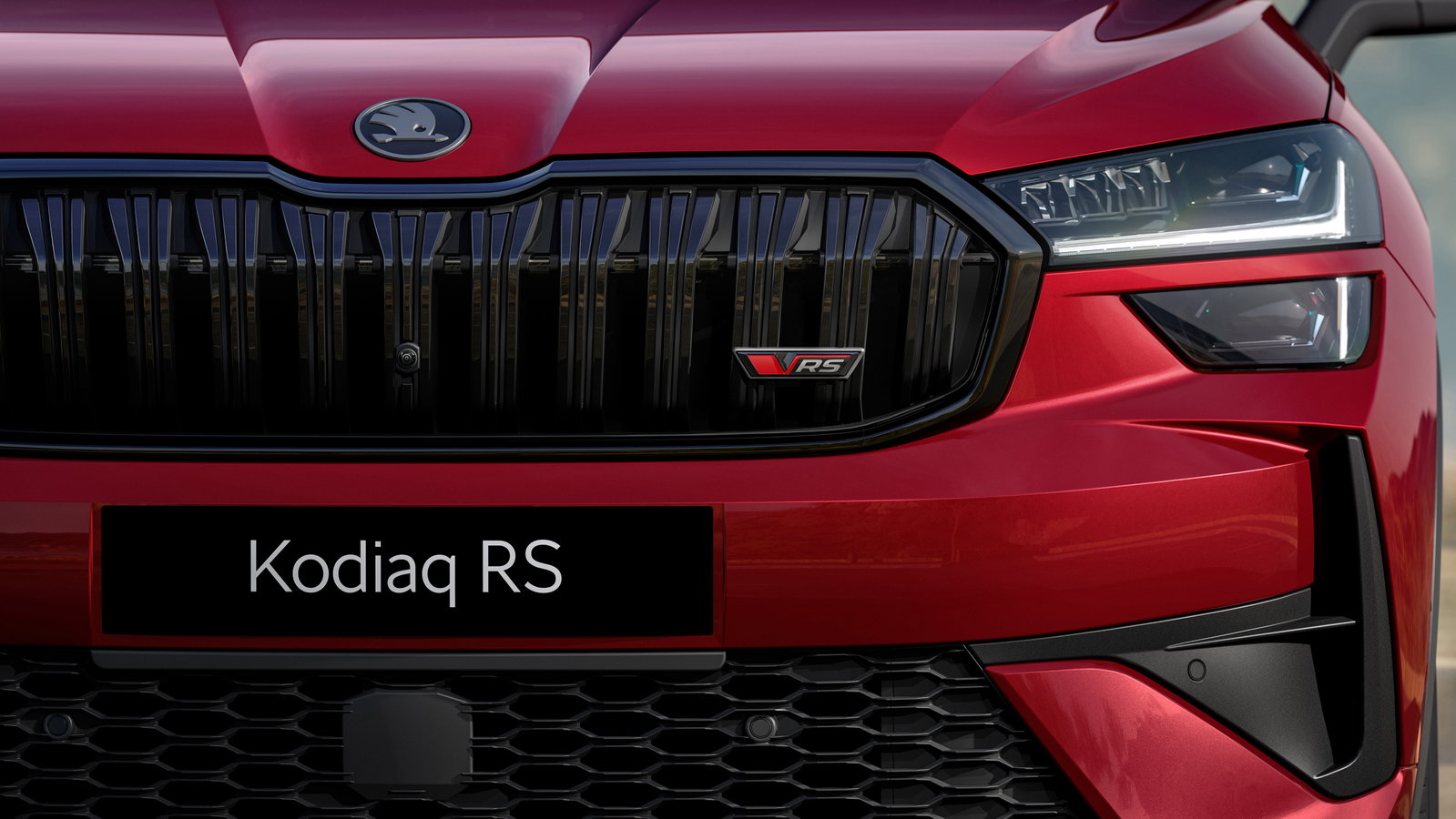 Skoda Kodiaq vRS - front detail
